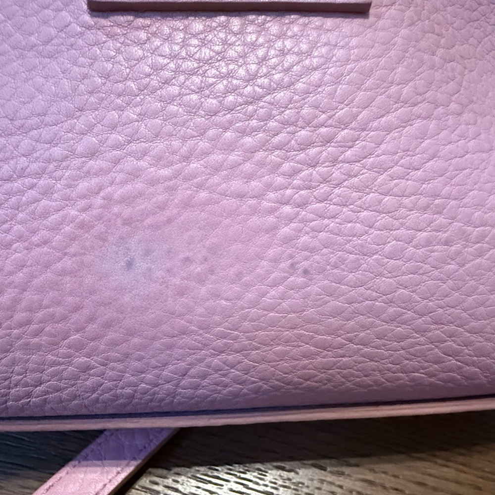 Dooney & Bourke Light Pink Leather Crossbody Bag - Picture 5 of 12